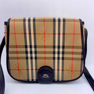 Authentic Vintage Burberry Crossbody Bag